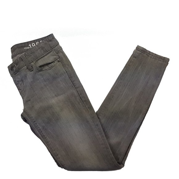 Gap 1969 Always Skinny Jeans, Gray Carnelian - Picture 2 of 6